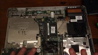 Is it possible to make a 12 year old laptop usable part 2 the tear down Compaq V2000 [upl. by Nahsrad]