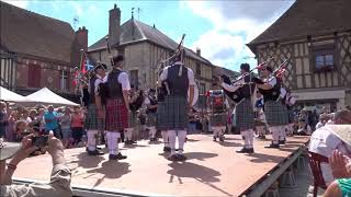 Aubigny sur Nère  Fêtes FrancoEcossaises 2019 [upl. by Monto]