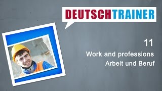 German for beginners A1A2  Deutschtrainer Work [upl. by Silvio]