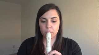 How to Play quotGquot On The Recorder [upl. by Leverick]