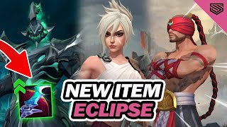 NEW ITEM ECLIPSE 🔥 EVERYTHING YOU NEED TO KNOW amp BEST CHAMPIONS Wild Rift Gameplay [upl. by Glynnis]