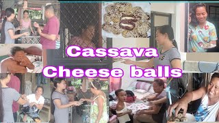 Nagluto ng Cassava Cheese Ball Vlog478 [upl. by Parrisch422]