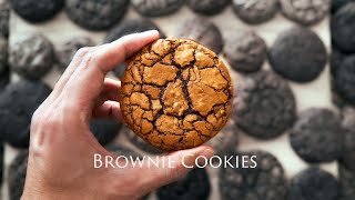 Best Chocolate Brownie Cookies Recipe [upl. by Kinelski]