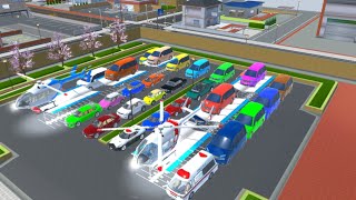 Sakura Little Boy Car collection at School Place🤯😱 SAKIRA SCHOOL SIMULATOR🤯✅ [upl. by Meijer]