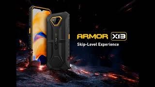 Introducing Ulefone Armor X13 Stylish design Infrared Night Vision Camera 652″ Large Display [upl. by Trow501]