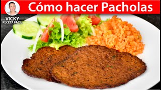 COMO HACER PACHOLAS  Vicky Receta Facil [upl. by Levina]