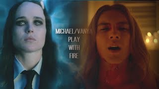 Michael Langdon  Vanya Hargreeves I Play With Fire TUA AHS crossover [upl. by Ordway696]