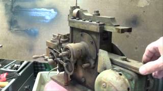 antique model METAL SHAPER MODEL like ATLAS Part 1 tubalcain [upl. by Lubeck]