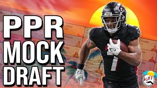 2024 Fantasy Football Mock Draft  PPR Scoring [upl. by Oirasec817]