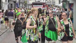 Faversham Hop festival opening parade 2023 [upl. by Durwood]