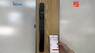 ilockey smart lock  A216  tuya wifi  add App [upl. by Icnan]