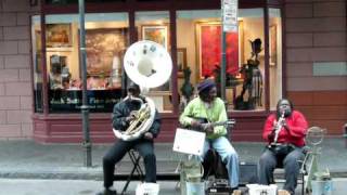 The best street Jazz only in New Orleans Nov2009 [upl. by Asecnarf]