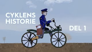 CYKLENS HISTORIE DEL 1  Draisine og velocipede [upl. by Ahsehyt329]