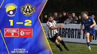 Garforth Town 12 Ashington AFC NPL East 030924 [upl. by Kinnard374]