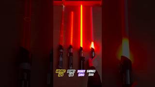 Comparing 4 Darth Vader Lightsabers [upl. by Nnep]