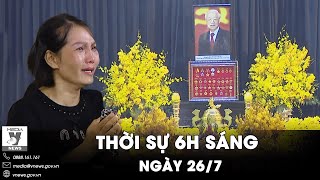 Thời sự 6h sáng 267 Ngày thứ 2 lễ Quốc tang Tổng Bí thư Nguyễn Phú Trọng  VNews [upl. by Sheryle]