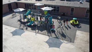 Bridgeway Elementary playground grand opening [upl. by Salazar]