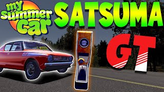 MY SUMMER CAR  Гайд GT SATSUMA  Как собрать ГТ Сатсуму [upl. by Grosmark]