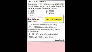 Kalor sebesar 3000 J ditambahkan pada sistem dan dilakukan kerja 1200 J pada sistem Perubahan energ [upl. by Oralee218]