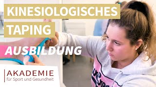 Kinesiologisches Taping  Ausbildung bei der ASG Einblick in die Praxis amp Testimonials [upl. by Aicilic]