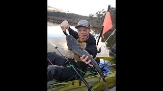 Dusky Flathead and Bream flats fishing  Mallacoota Kayak Fishing Trip Ep 1 [upl. by Juliane]