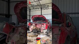 Mahindra Xuv 500 for full restoration mahindra mahindraxuv500 fullrestoration karboncustoms [upl. by Gambell902]