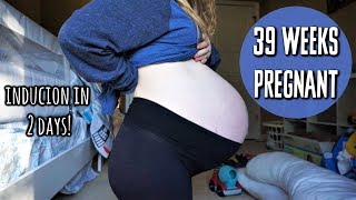 39 WEEKS PREGNANCY BUMP UPDATE  I THOUGHT MY WATER BROKE [upl. by Supat]