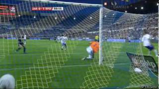 ZARAGOZA vs REAL MADRID 12 RAUL GOAL 24042010 [upl. by Jess]