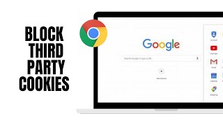 HOW TO BLOCK THIRD PARTY COOKIES ON CHROME [upl. by Gildus]