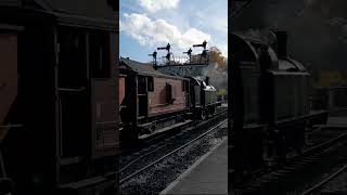 Lambton Colliery No 29 pulling into Grosmont [upl. by Nnyllatsyrc87]