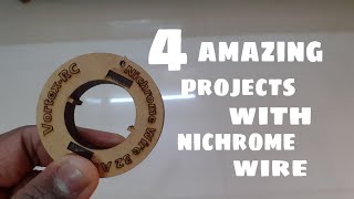 4 Amazing projects with nichrome wire [upl. by Lleryt]