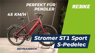 EBike Kaufberatung Stromer ST1 SPedelec  die perfekte AutoAlternative  Rebikecom [upl. by Attevroc]