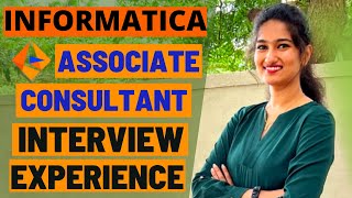 Informatica Interview Experience by Shrinidhi [upl. by Teddman]