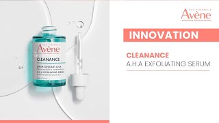 Avéne Cleanance AHA Exfoliating Serum Fights Against Blemishes amp Marks [upl. by Ahsimet]