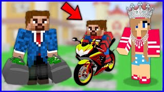 MİNECRAFT ZENGİN FAKİR FİLMİ 😂  Minecraft ZENGİN FAKİR HAYATI [upl. by Nosna]