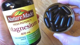 Nature Made Magnesium 400 mg High Potency [upl. by Sullecram793]