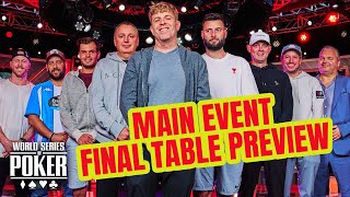 WSOP Main Event 2023  Final Table with 12100000 First Prize [upl. by Adnic911]