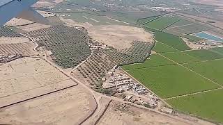 Approach and landing Marrakech Menara Airport 23 April 2023 1120 [upl. by Itnahsa335]