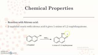 Methods of preparation and chemical reactions of 2naphthol [upl. by Pepillo493]