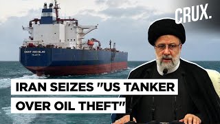 Tanker Whisked Off Oman To Iran Navy Confirms Seizure On Court Orders Over US quotOil Theftquot [upl. by Aridni]