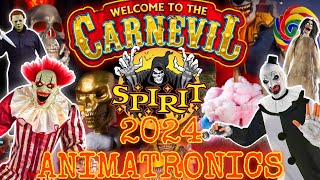 Spirit Halloween 2024 ANIMATRONICS UNVEILIED [upl. by Rebmak]