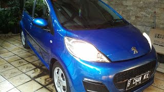 In Depth Tour Peugeot 107 2012  Indonesia [upl. by Schilit]