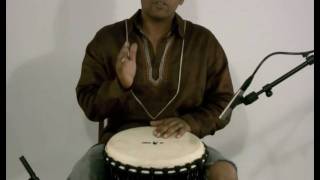 Djembe Rhythm Mendiani  Lesson by Dion Rivers and X8 Drums [upl. by Aivatco]