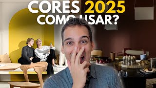 CORES TENDENCIA PARA 2025 Como usar [upl. by Elisabet]