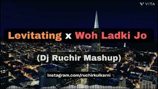 Levitating X Woh ladki jo 1hour  trending song [upl. by Nenney944]