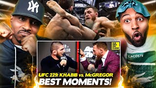 Khabib vs McGregor Press Conference Reaction THIS WAS WILD [upl. by Nyrmak]