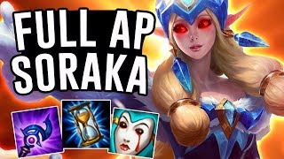 FULL AP SORAKA MID IS SO BROKEN  Off Meta Monday  League of Legends [upl. by Acinorahs]