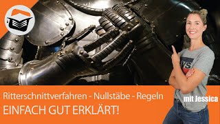 Ritterschnittverfahren  Nullstäbe  Regeln  bestimmen Definition Einfach gut erklärt mit Jessica [upl. by Weibel]