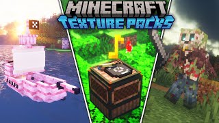 16 BEST 1204 Minecraft ResourceTexture Packs︱1206  116︱ [upl. by Aramak779]