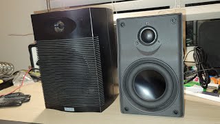 Quick Test Altec Lansing Model 56 vs Realistic Optimus Pro X7 [upl. by Annonyw]